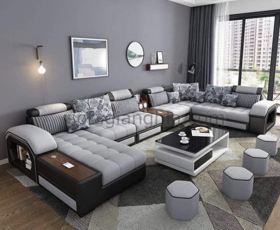 Sofa góc hình chữ U căn hộ lớn : G-401