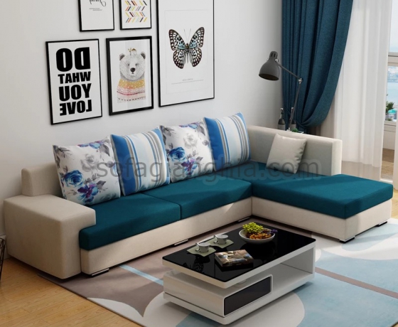 Sofa vải nỉ đơn giản căn hộ nhỏ : A-114