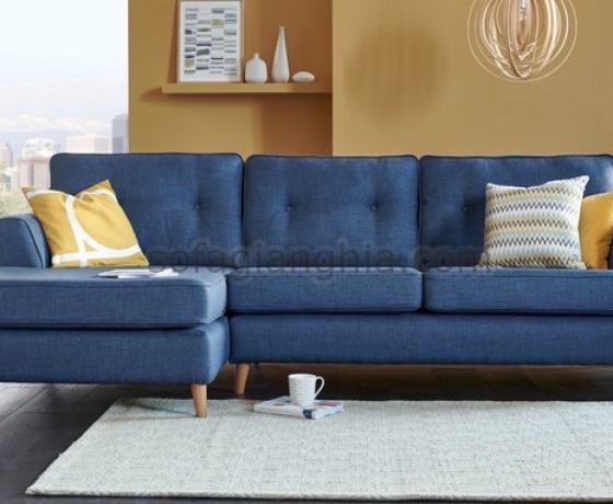 Sofa vải bố phong cách châu âu :  A-115
