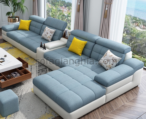 Sofa vải có thể tháo giặt : A-117