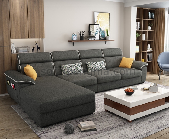 Sofa vải bố đơn giản : A-122