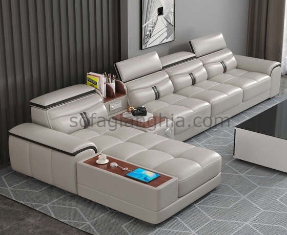 Sofa da hiện đại sang trọng  : E-251