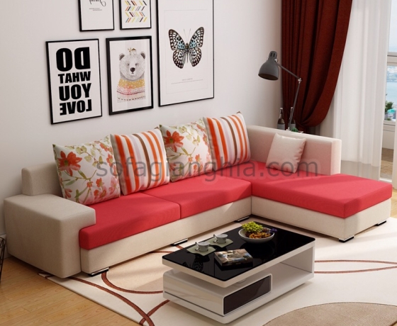Sofa vải nỉ đơn giản căn hộ nhỏ : A-114