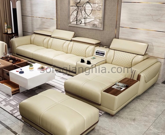 Sofa da tối giản hiện đại sang trọng : E-234