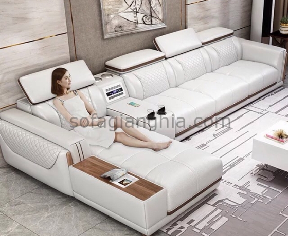 Sofa da tối giản hiện đại sang trọng : E-234