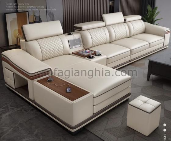 sofa da hàn quốc sang trọng : E-246