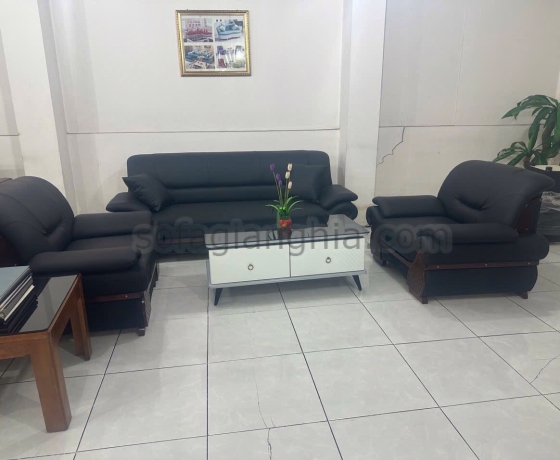Sofa da văn phòng tiếp tân : KB -227
