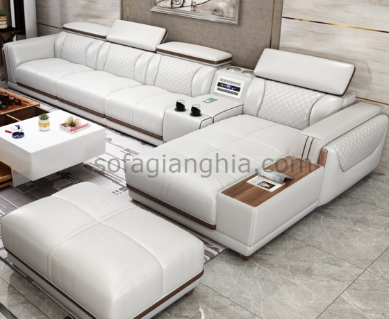 Sofa da tối giản hiện đại sang trọng : E-234